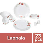 LaOpala Laopala Opalware Dinner Set WL Dainty Swirls 23 pcs
