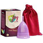 mJoy Premium Hygienic Large Period Cup - Reusable, Washable, After Delivery Or Above 25 Years 1 pc 