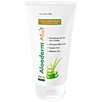 Aloederm Max Moisturising Cream - Aloe Vera, Light & Non Greasy, Paraben Free & Phthalate Free 150 g