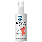 Captain Zack Tick'et to Fleadom Dry Shampoo For Dogs 50 ml