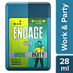Engage ON 2-In-1 Pocket Perfume - Man, Work & Party 28 ml 