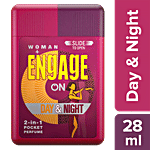 Engage ON 2-In-1 Pocket Perfume - Day & Night, For Woman 28 ml 