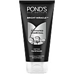 Pond's Bright Miracle Detox Facewash With 10X Power Of Charcoal 150 g