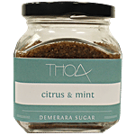 Thoa Citrus & Mint Demerara Sugar 175 g Glass jar