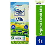 fresho! Organic UHT Treated Toned Milk 1 L Carton