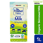 fresho! Organic UHT Treated Skimmed Milk 1 L Carton