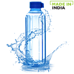 BB Home Penta Plastic Pet Water Bottle - Light Blue, Wide Mouth 1 L