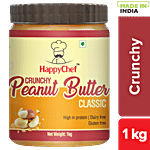 HappyChef Classic Crunchy Peanut Butter 1 kg Jar