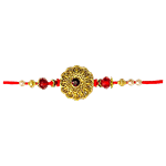 Shubh Rakhi - Stylish Metal, Assorted Color/Design 1 pc