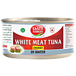 Tasty Nibbles Tuna Chunks - White Meat In Water 185 g Can