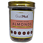 The Nibble Box Jaggery Spiced Almonds Trail Mix 200 g Bottle