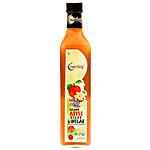 Nutriorg Organic Apple Cider Vinegar - Zero Fat, For Drinks 500 ml Glass Bottle