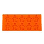 Cook4U Chocolate Mould Silicone - Orange, BB130 1 pc