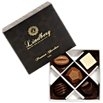 Lindberg Assorted Chocolates Gift Box - No Added Sugar 50 g Box (5 pcs x 10 g each)