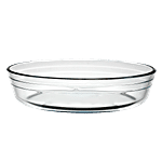 LaOpala Borosilicate Tempered Glass Cook N Serve Oval Baking Dish 1 pc
