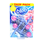 Bloo Solid Rim Blue Active - Fresh Flower, Twin Pack 50 g (Pack of 2)