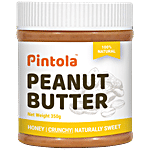Pintola All Natural Honey Peanut Butter - Crunchy 350 g 