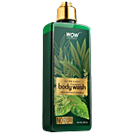Wow Skin Science Tea Tree & Mint Foaming Body Wash - Shea Butter & Vitamin E, No Parabens 250 ml 