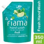 Fiama Fresh Hand Wash - Peppermint & Green Apple 350 ml Pouch