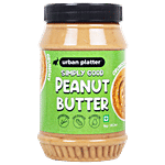 Urban Platter Unsweetened Crunchy Peanut Butter 1 kg Jar