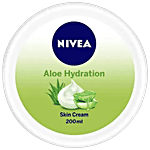 Nivea Aloe Hydration Skin Cream, With Aloe Vera Juice Powder 200 ml 