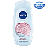 Nivea Clay Fresh Shower Gel - Hibiscus & Grapefruit 250 ml 