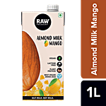 Raw Pressery Almond Milk - Mango, Lactose free, Dairy-Free, Vegan 1 L Tetra Pack