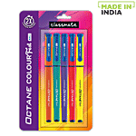 Classmate Octane Colour Fest Blue Ball Pen 5 pcs 