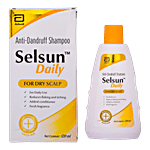 Selsun Daily Selsun Daily Anti Dandruff Shampoo, Clears Away Dandruff Flakes, Relieves from Dandruff Related Itching, Conditions Hair 120ml 120ml 