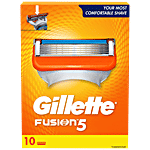 Gillette Fusion Shaving Blades 10 pcs