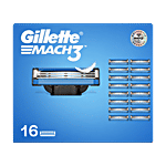 Gillette Mach3 Shaving Razor Cartridges 16 pcs