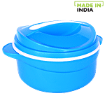 Princeware Micro Delight Casserole For Roti/Chapati - Blue Colour 1 L