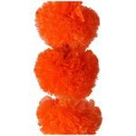 SBE Genda Phool/Mariegold Flower Toran - Artificial, Plastic, Orange/Yellow, High Quality 2 pcs 