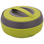 Asian Insulated Plastic Casserole For Roti/Chapati - Cosmos N Dlx, Green 2.5 L Box