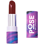 MyGlamm Pose-HD Lipstick - Lipstck 004, Burgundy 4 g 