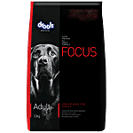 Drools Focus Adult Dog Food - Super Premium All Breed Formula 12 kg (Get Free 1 kg Extra Inside)