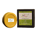 ArtNWeaves Herbal Cow Butter Handmade Soap - Lime 100 g
