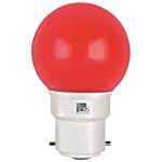 C&S Electric LED Bulb - 0.5 Watt, Red, B22 1 pc