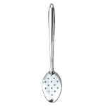 Anjali Stainless Steel Slotted Serving Spoon - No. 11, Silvera 1 pc