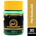 Dr. Vaidyas Herbobuild Ayurvedic Muscle Supplement 30 Capsules 