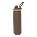 DP Glass Bottle With Plastic Outer - Brown, BB1302 550 ml