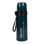 DP Glass Bottle With Printed Plastic Outer - Dark Green, BB1305 550 ml