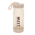 DP Glass Bottle With Plastic Rim & Cap - Brown, BB1319 400 ml