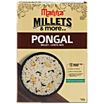 Manna  Instant Pongal - Ready to Cook, 40% Multi-millets 180 g Mono carton