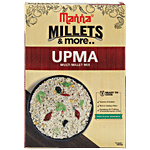 Manna  Instant Upma - Ready to Cook, 40% Multi-millets 180 g Mono Carton