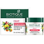 BIOTIQUE Fruit Brightening Depigmentation & Tan Removal Face Pack 50 g