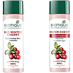 BIOTIQUE Winter Cherry Rejuvenating Body Lotion - For All Skin Types 120 ml 