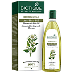 BIOTIQUE Bhringraj Anti Hair Fall Therapeutic Hair Oil - Intensive Hair Regrowth Therapy 100 ml 