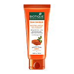BIOTIQUE Sun Shield - Bio Pink Lentils Matte Look Sunblock, SPF 40 100 ml