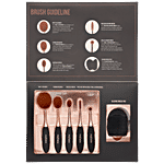 Profusion Cosmetics Deluxe Pro Brush Vault 6 pcs